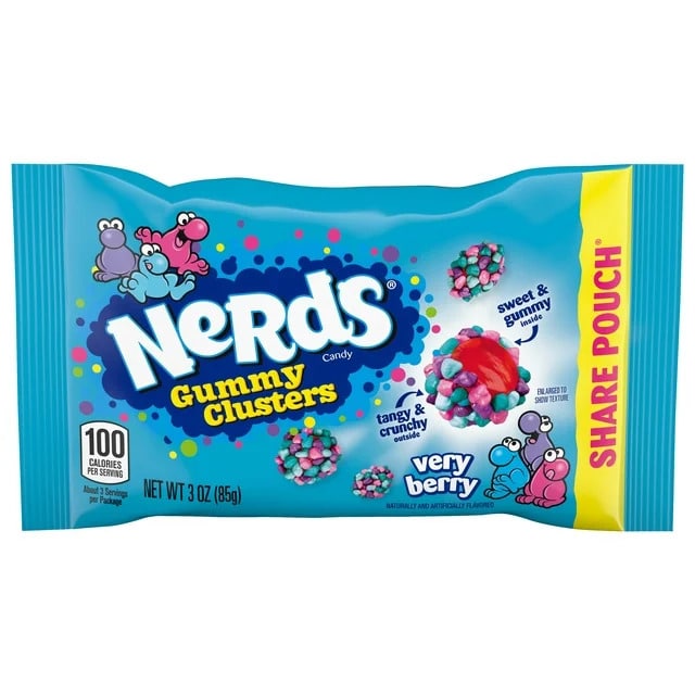 Nerds Gummy Cluster "Very Berry" 85g
