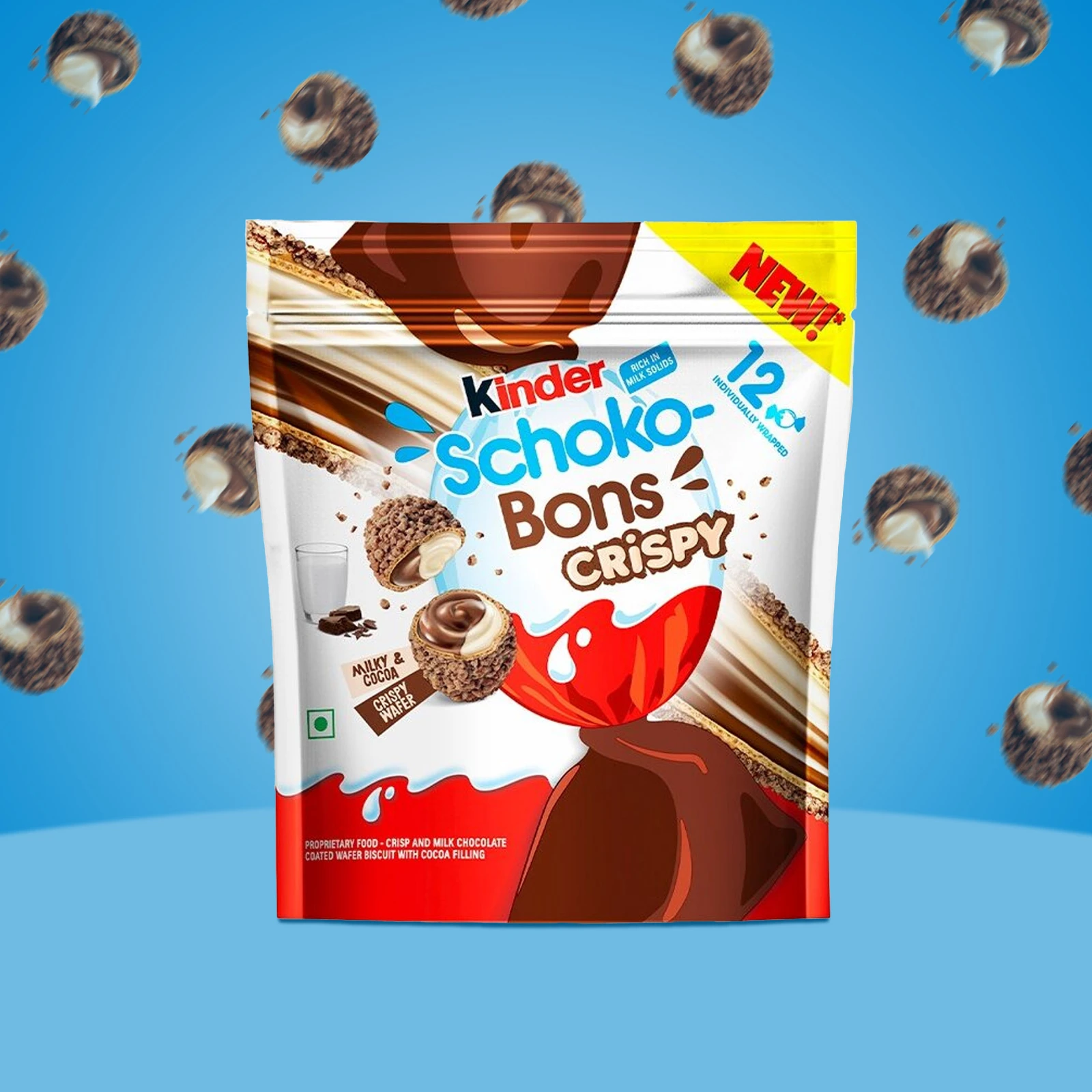 Kinder Schokobons Crispy 12er